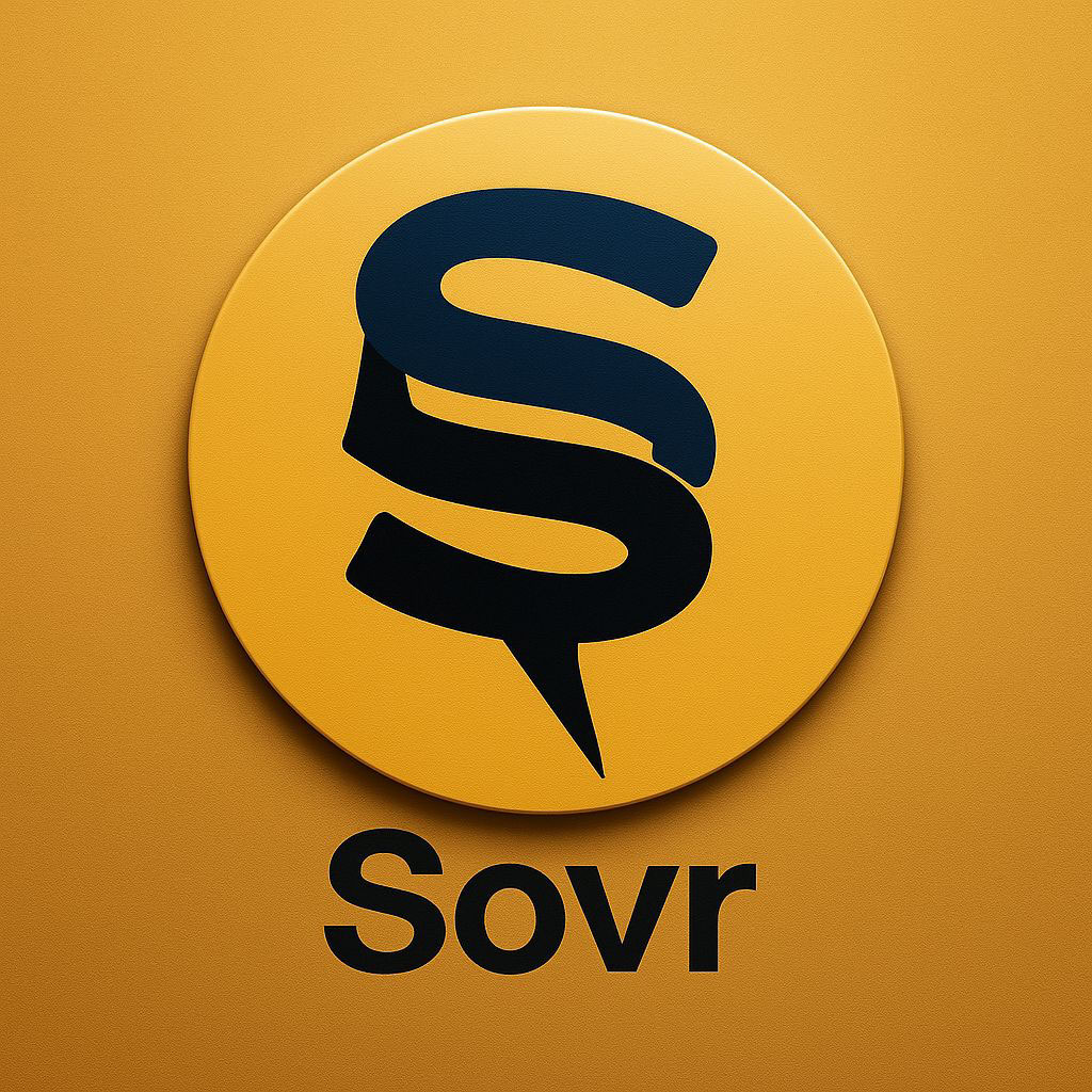 Emblema circular del token SOVR